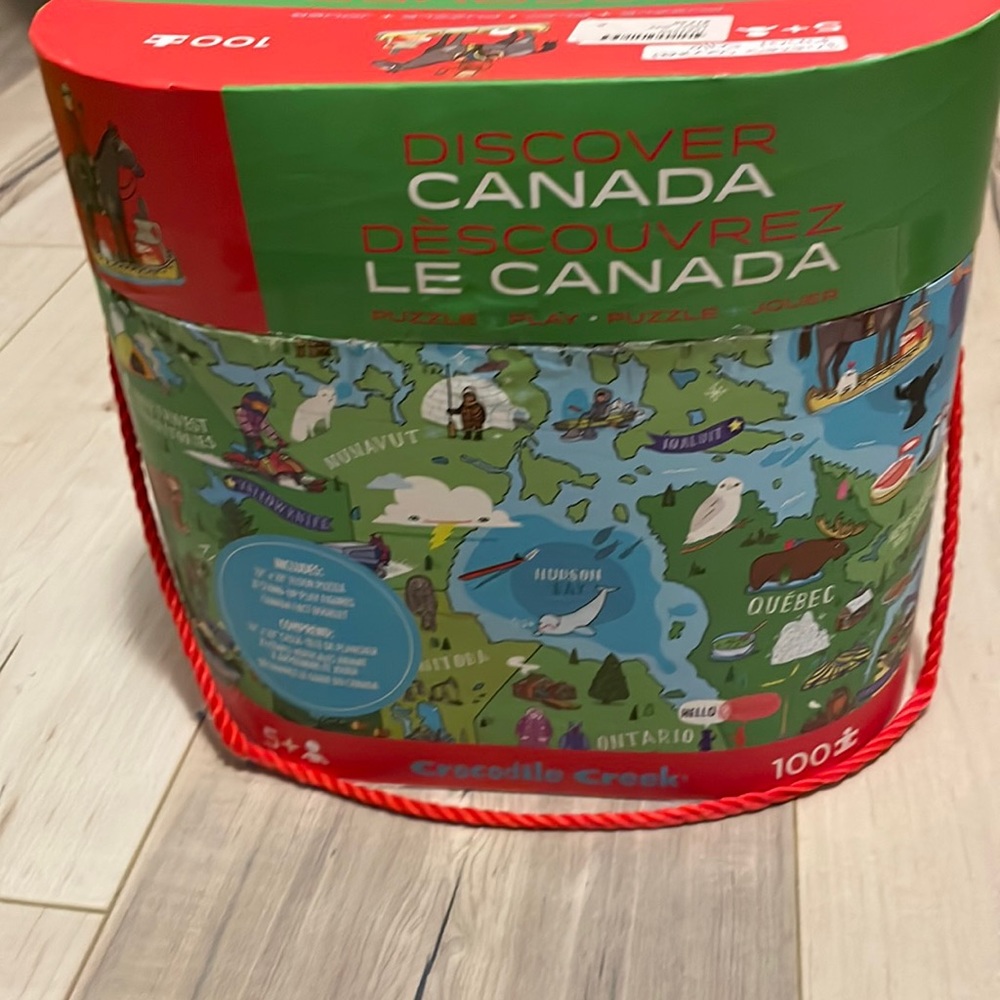 Crocodile Creek Discover Canada Puzzle (100 pieces) 5+